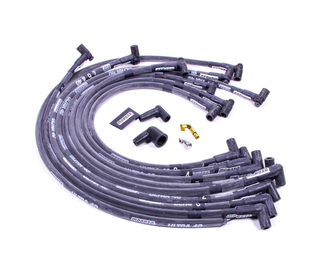 Ultra 40 Plug Wire Set - Black