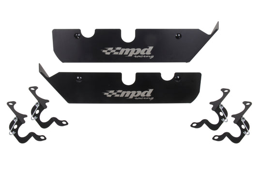 Spark Plug Guards Complete Set Black