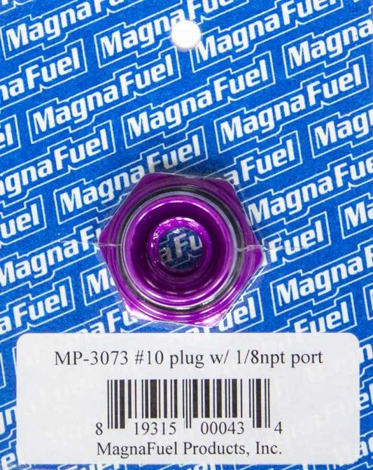 #10 O-Ring Port Plug w/1/8in NPT in Center