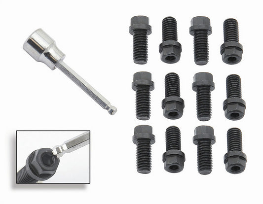 3/8-16 x 3/4 Header Bolt Set (12) Combo Hex & Soc