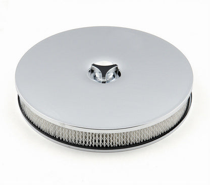 14in Chrome Air Cleaner
