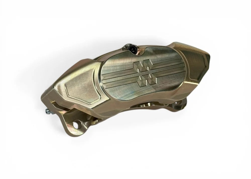 Brake Caliper - 4-Piston Design - Billet