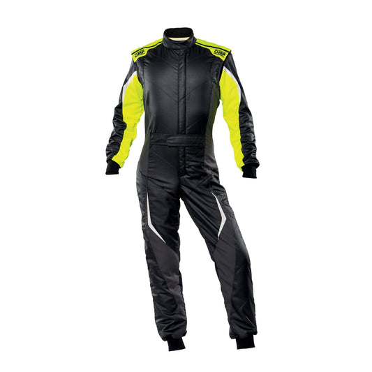 TECNICA EVO SUIT BLACK/Y ELLOW SIZE 60 FIA 8856-2