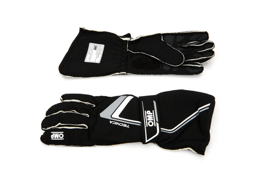 Tecnica Gloves Black And White X Large