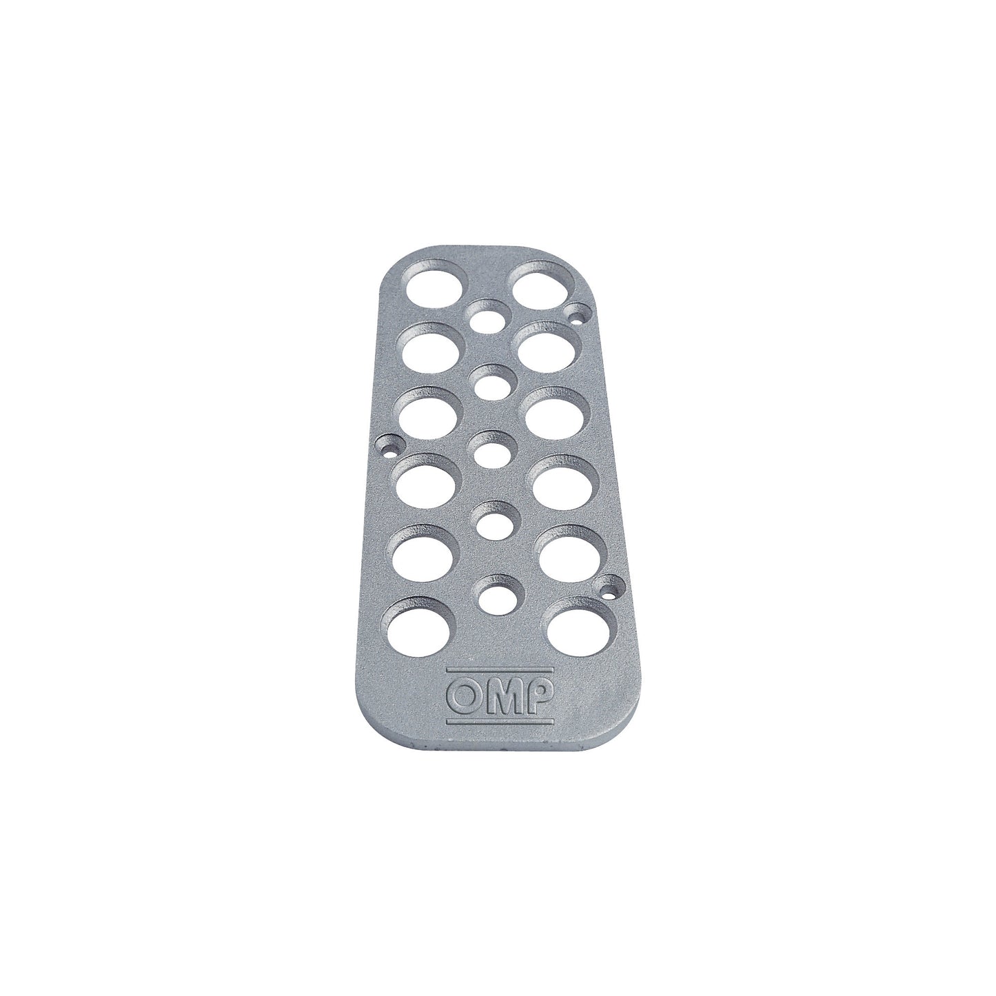 Driver Left Footrest Sandblasted ALuminium