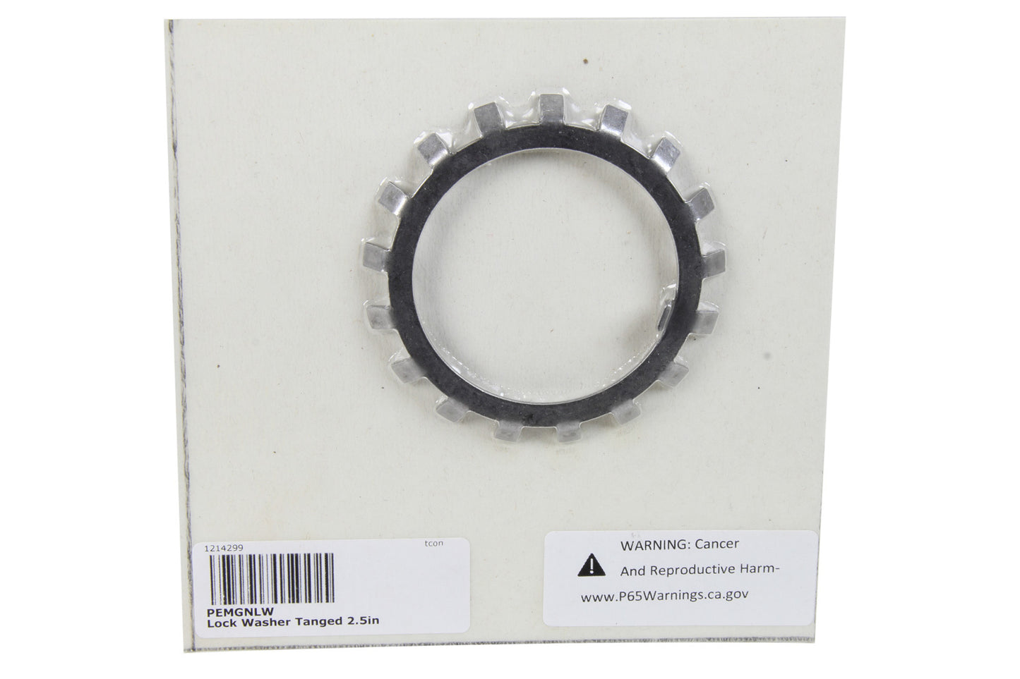 Lock Washer Tanged 2.5in GN