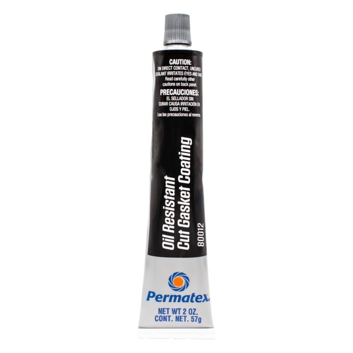 Black Cut Gasket Coating 2 Ounce