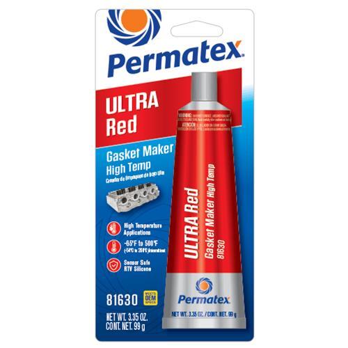 Ultra Red Gasket Maker 3.35 oz Carded Tube