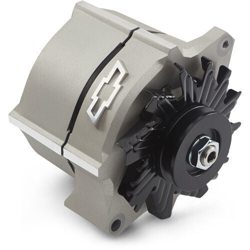 Alternator Raised Bowtie Emblem Cast Gray Crinkle