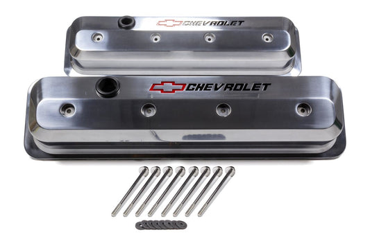 SBC Valve Cover Slant Edge Polished