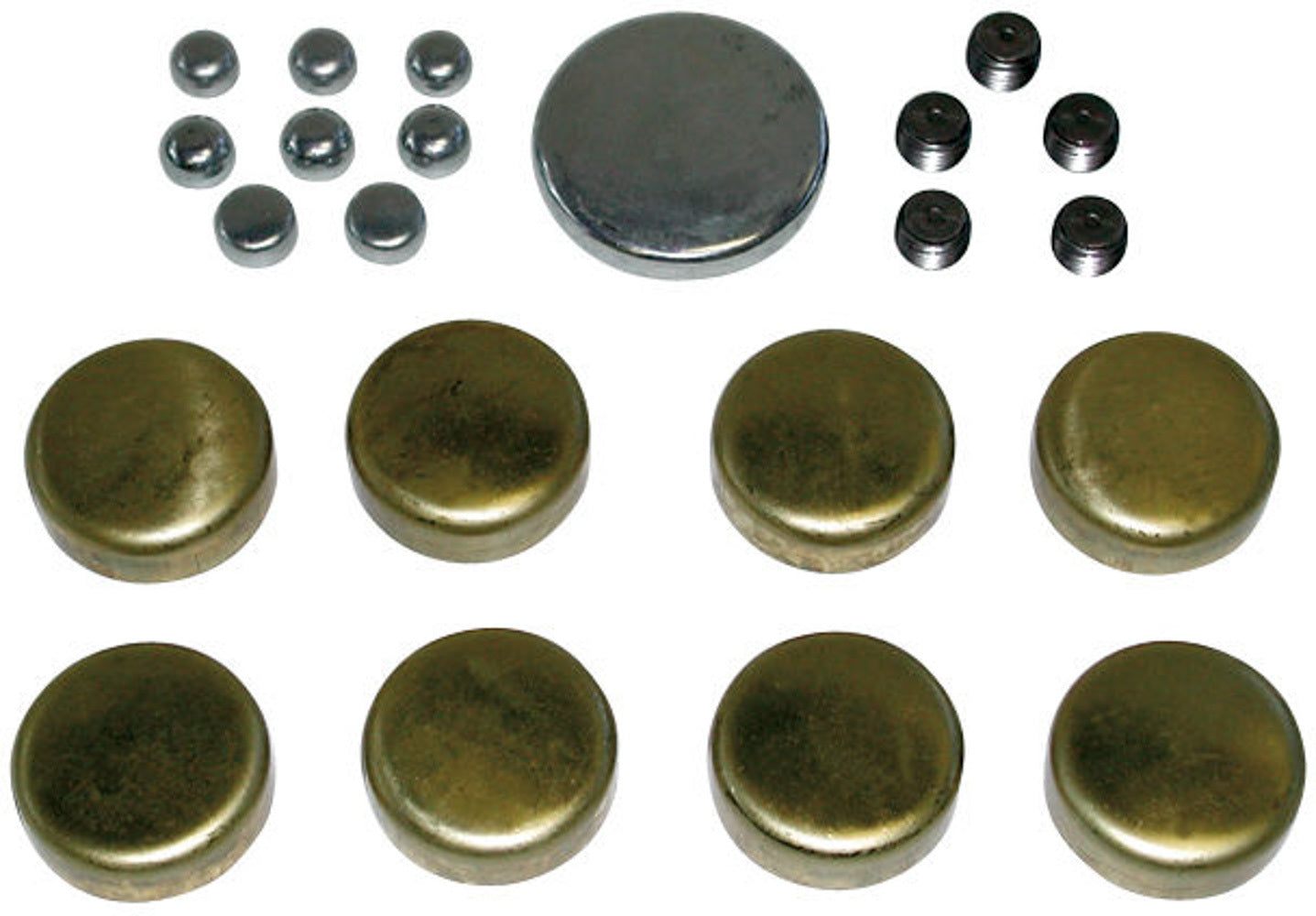 Brass Freeze Plug Kit Chevy 400