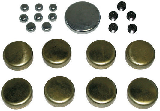 Brass Freeze Plug Kit Pontiac V8