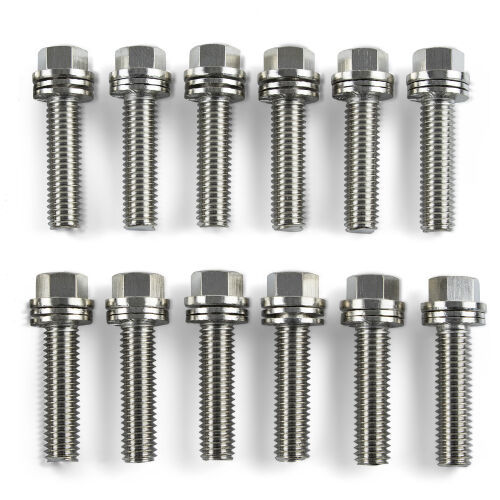 Wedge Locking Header Bolts 3/8 x 1in L (12)