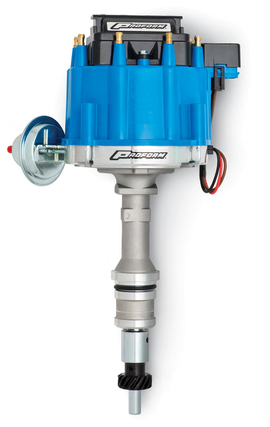 Ford 351W HEI Electronic Distributor - Blue Cap