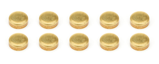 Expansion Plugs 10pk - Brass 1-3/8 Dia