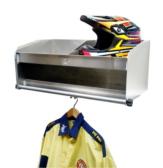 2 Bay Helmet Shelf Delux