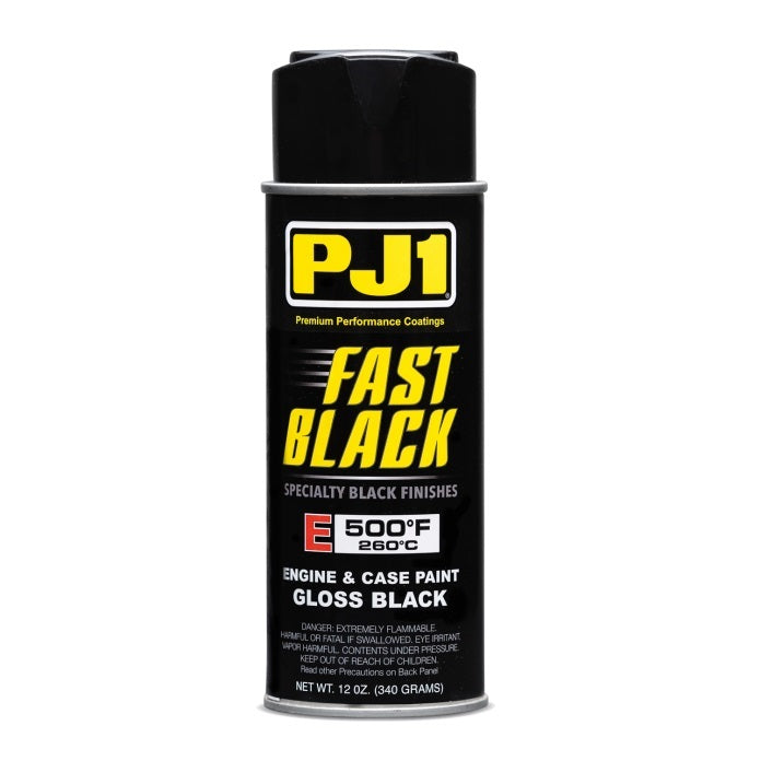 Engine Paint Gloss Black 500degF 11oz