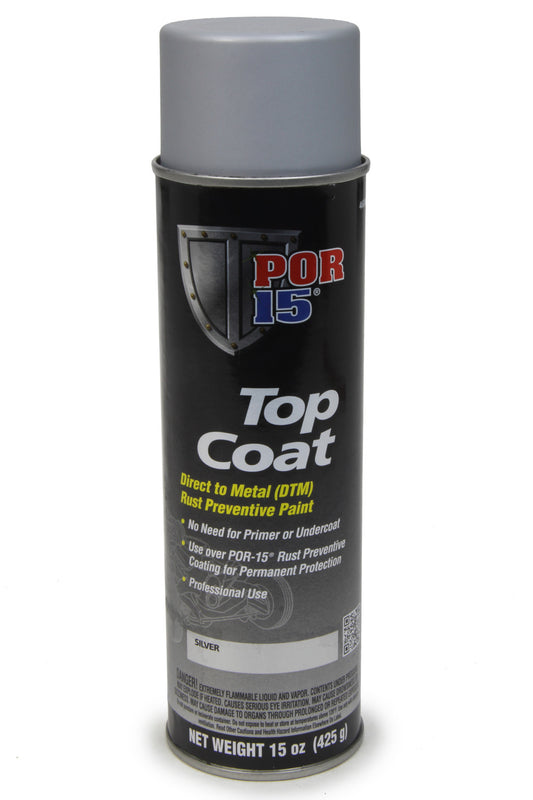 Top Coat Silver 15oz Aerosol