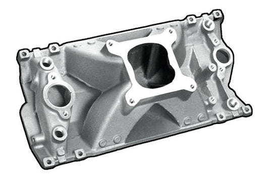 SBC Vortec Hurricane Manifold - Satin