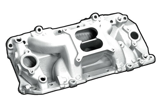 BBC Crosswind Intake Manifold - Satin