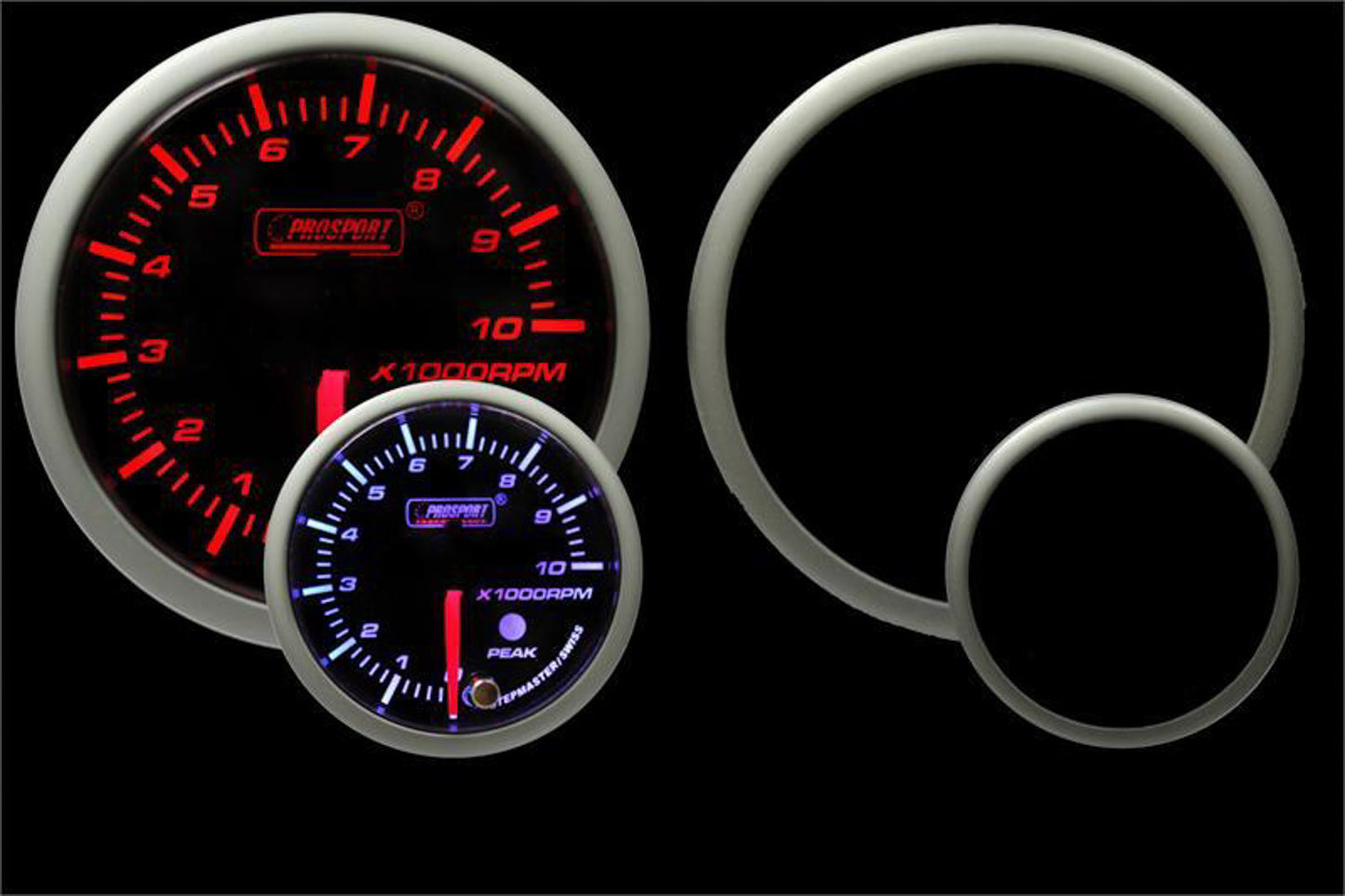 Gauge Premium Tachometer 0-10000 rpm 3-3/8in