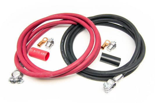 Battery Cable Kit (8ft. Red & 8ft. Black Cables)