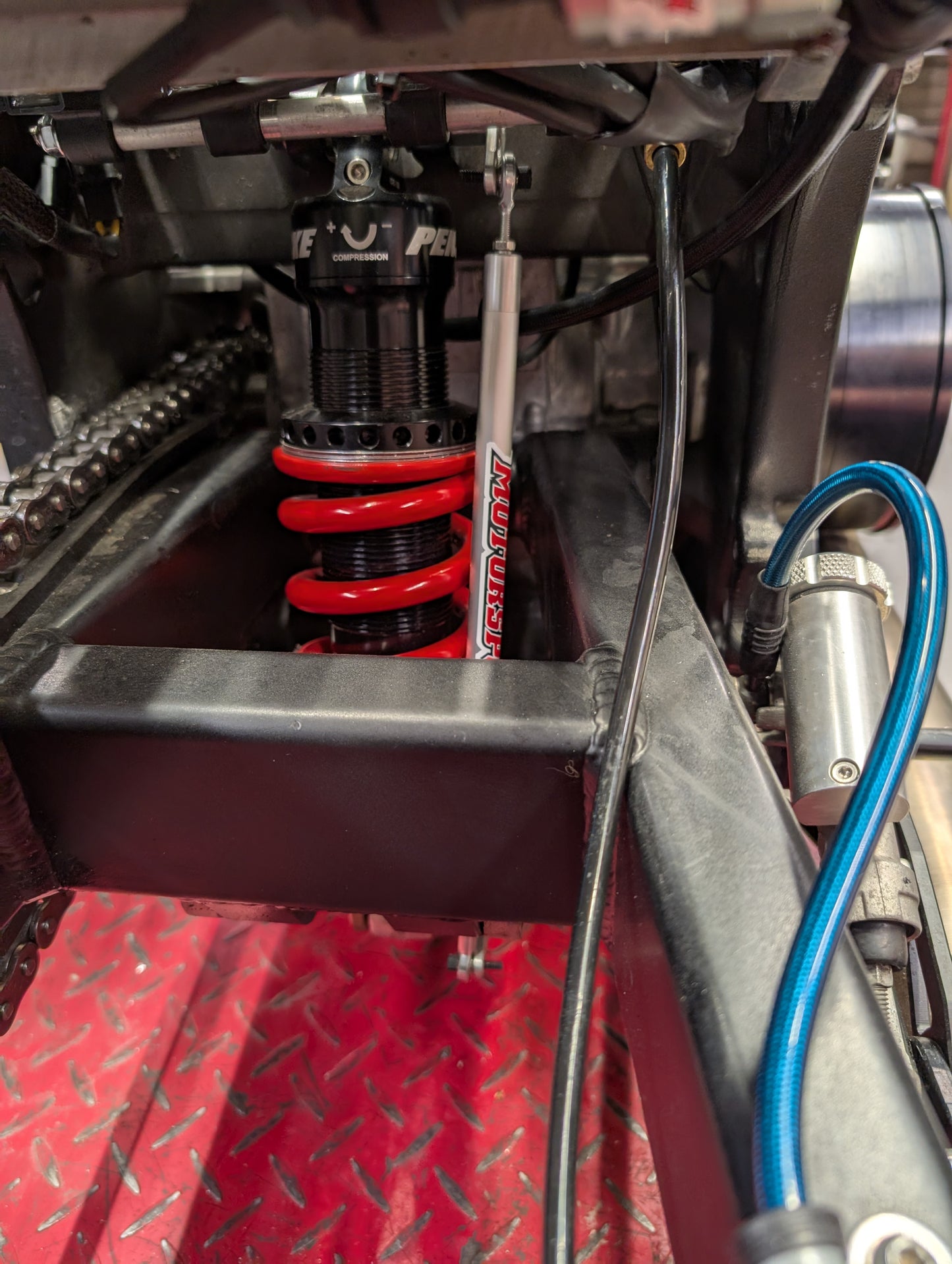 Hayabusa Shock Travel Sensor Mount