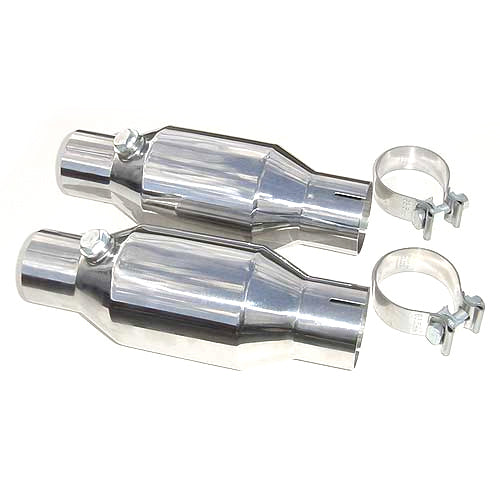 Catalytic Converter Kit Pair 2.5in Hi Flow