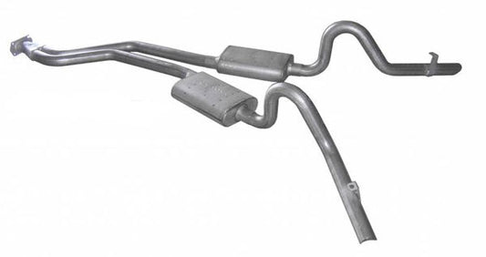 78-88 GM G-Body Cat Back Exhaust w/Race Pro Muffl