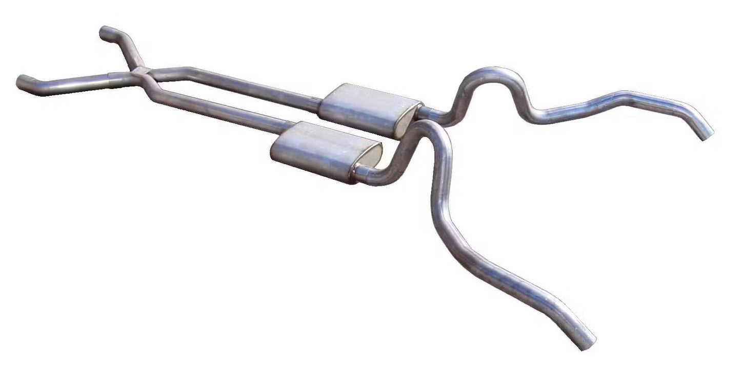 62-67 Nova Crossmember Back Exhaust