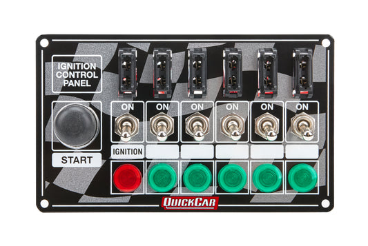 Ignition Panel Fused w/Start Button & Lights