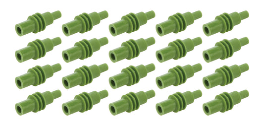 Green Cavity Plug Weatherpack 20 pack