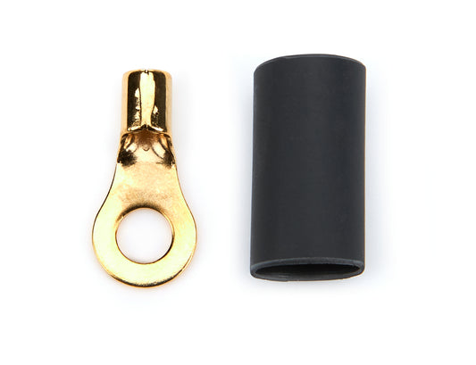 Ring Terminal #8 14-16 GA. Pair w/Heat Shrink