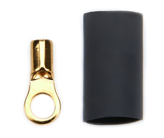 Ring Terminal #6 16-22 GA. Pair w/Heat Shrink