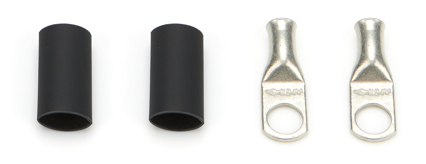 Ring Terminal 1/2in 8 Ga w/Heat Shrink Pair