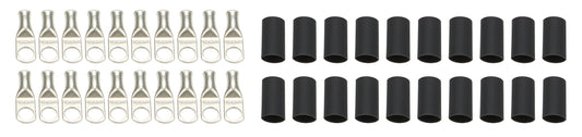 Ring Terminals 1/2in 6 Ga w/Heat Shrink 20pk