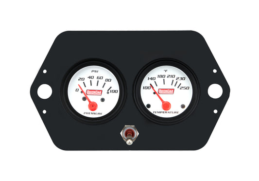 Gauge Panel 2in Open Wheel w/ Switch