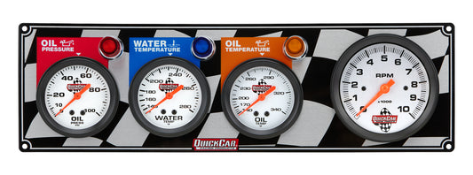 Gauge Panel OP/WT/OT w/ Tach