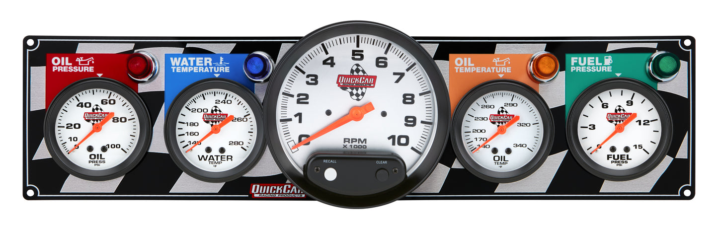 4 Gauge Panel W/ 5in Tach