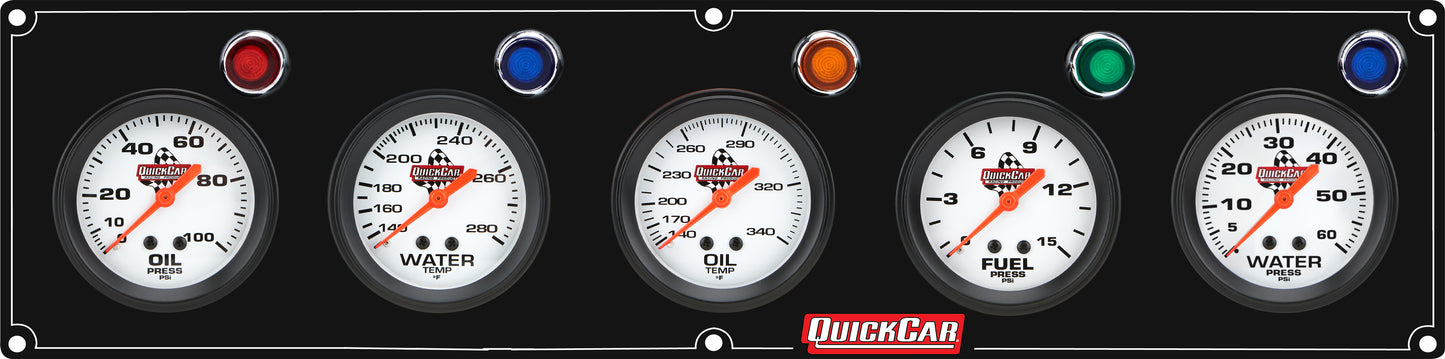 5 Gauge Panel OP/WT/OT/FP15/WP Black