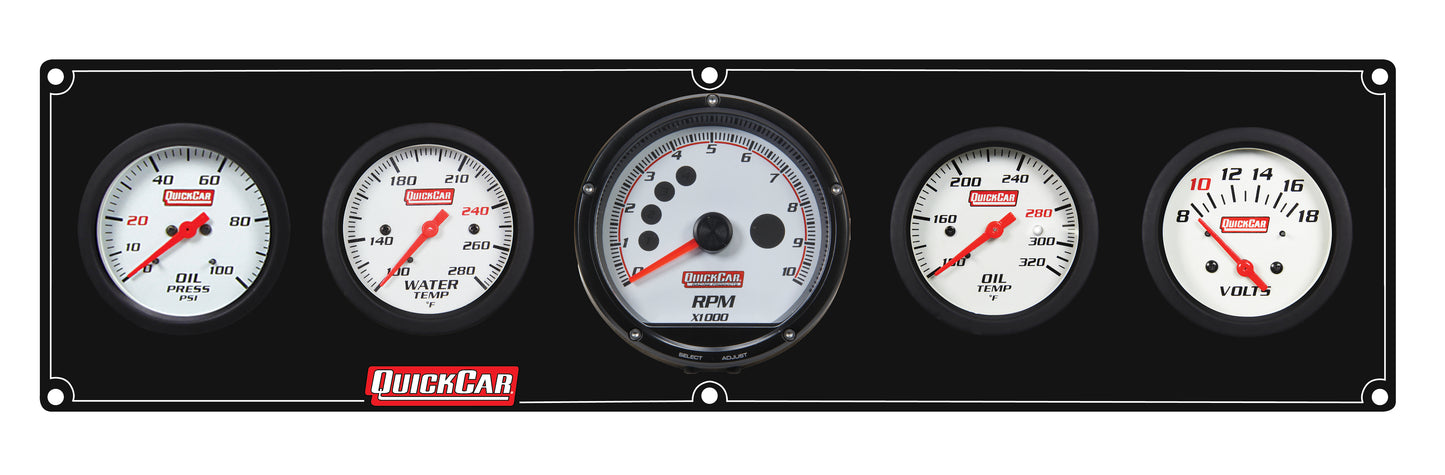 Extreme 4-1 Panel w/Tach OP/WT/OT/VT Black