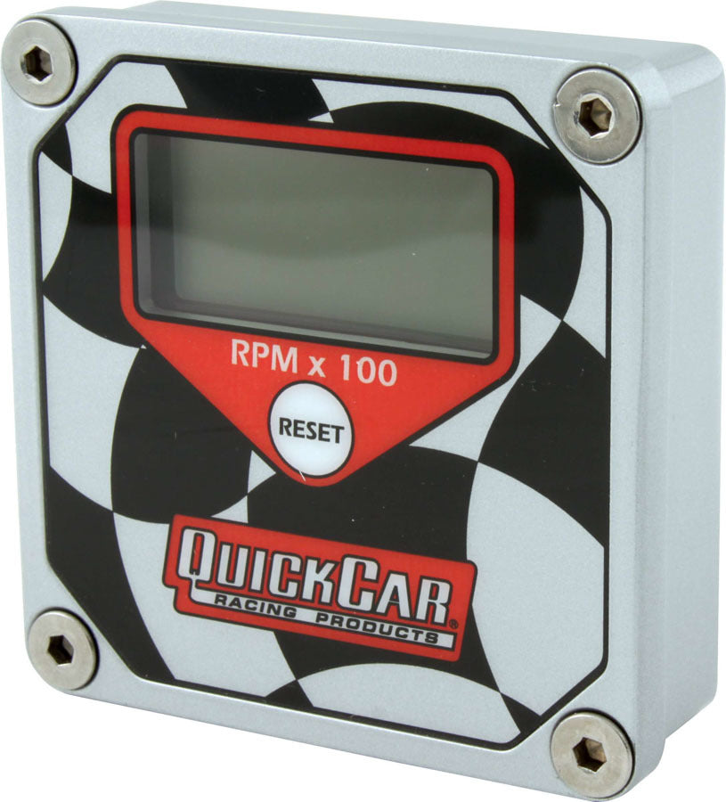 LCD Tachometer Checkered Flag Face