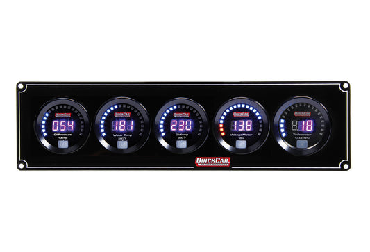 Digital 4-1 Gauge Panel OP/WT/OT/Volt w/Tach