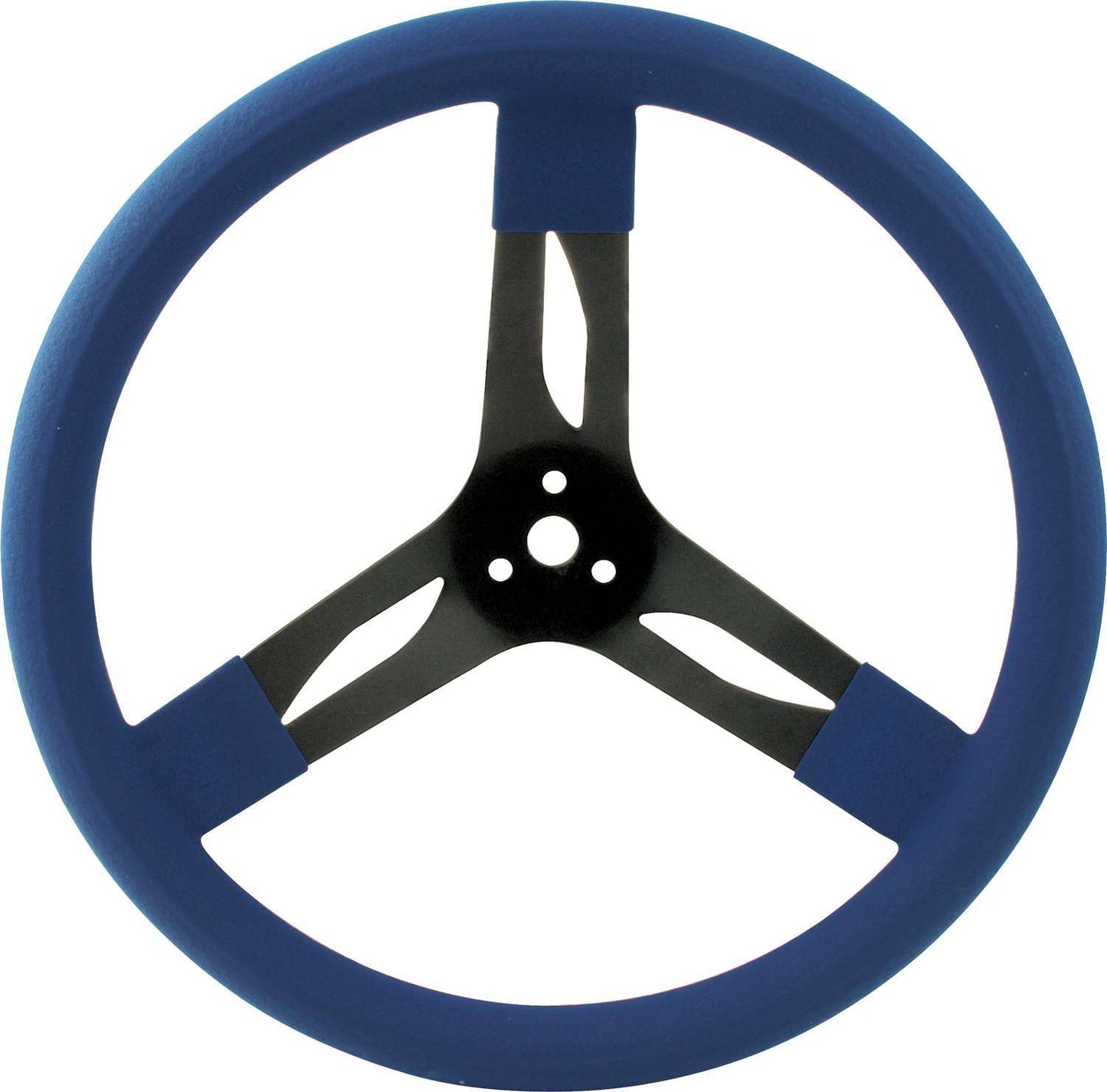 15in Steering Wheel Stl Blue