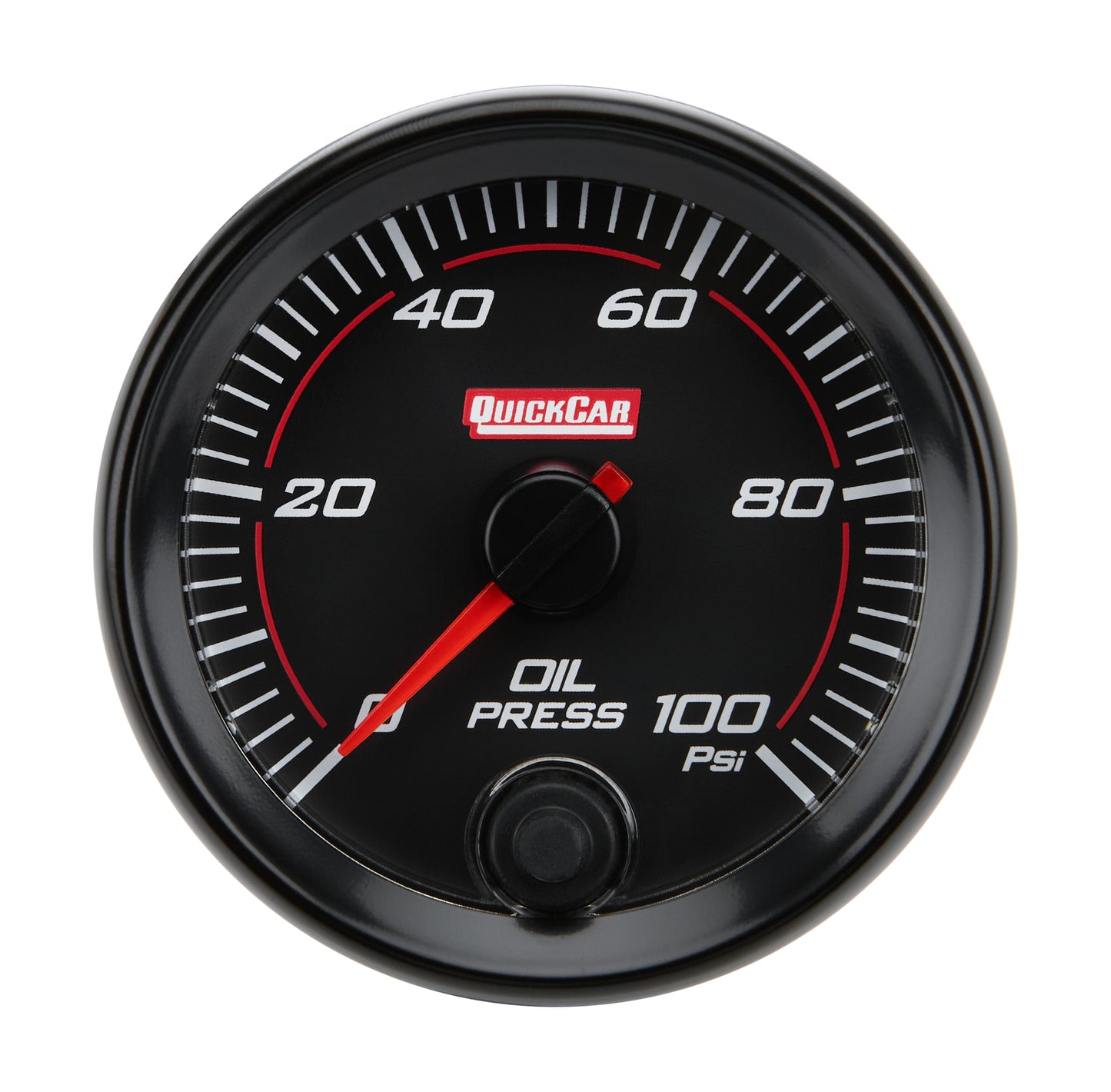 Redline Gauge Oil Pressure