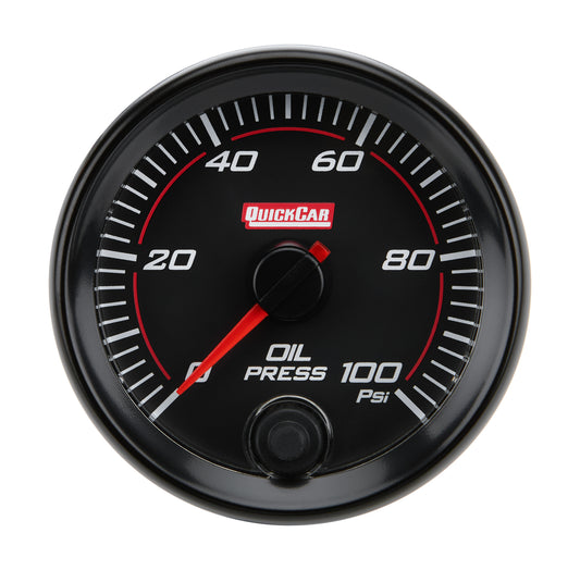 Redline Gauge Oil Pressure