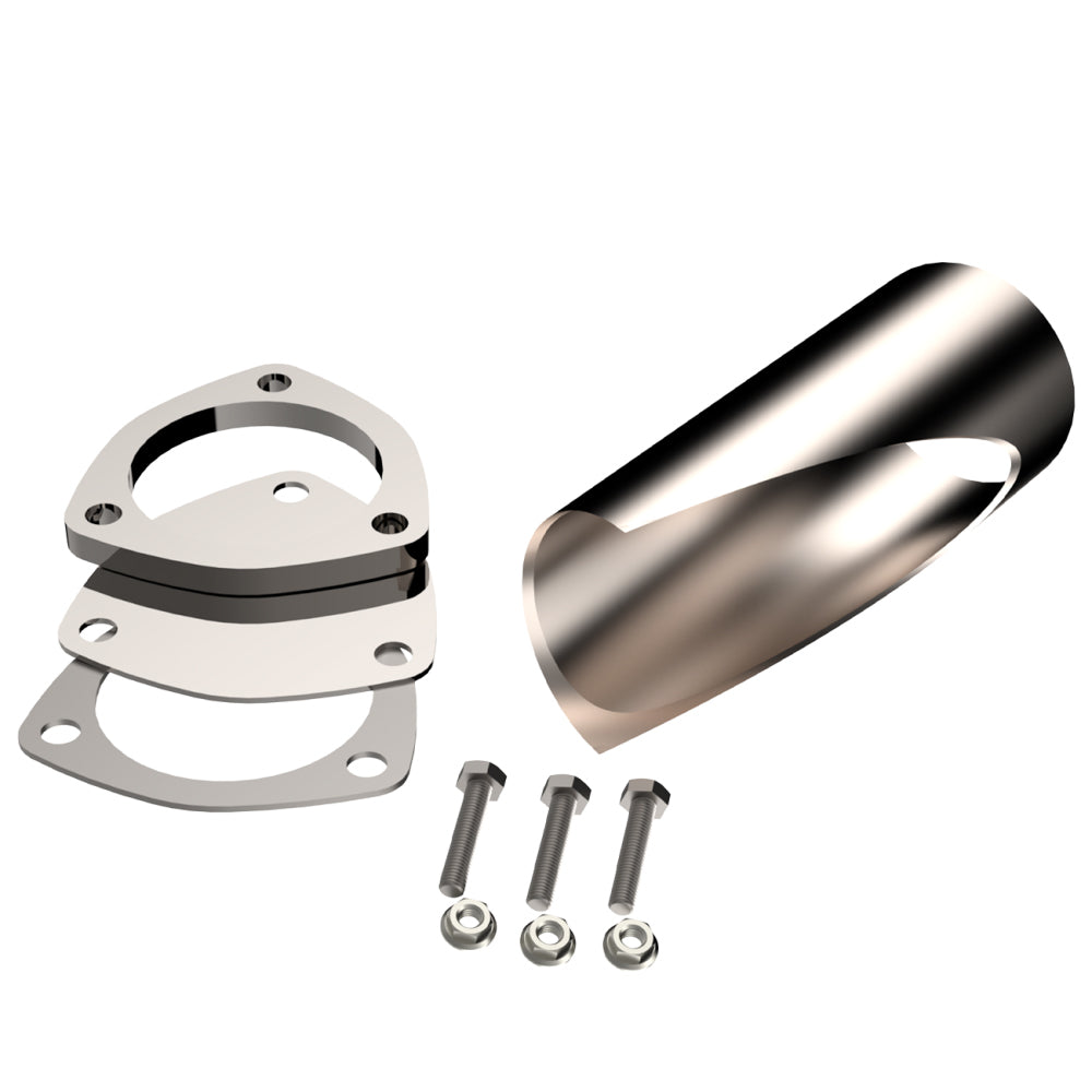 3in Stainless Steel Exhaust Cutout