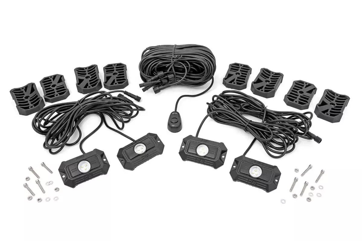 LED Rock Light Kit 4Pcs.