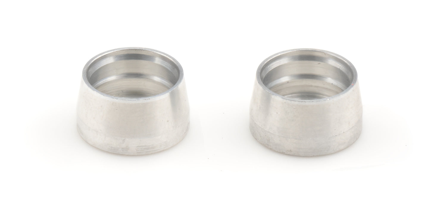 6an PTFE Hose End Ferrules  2pk