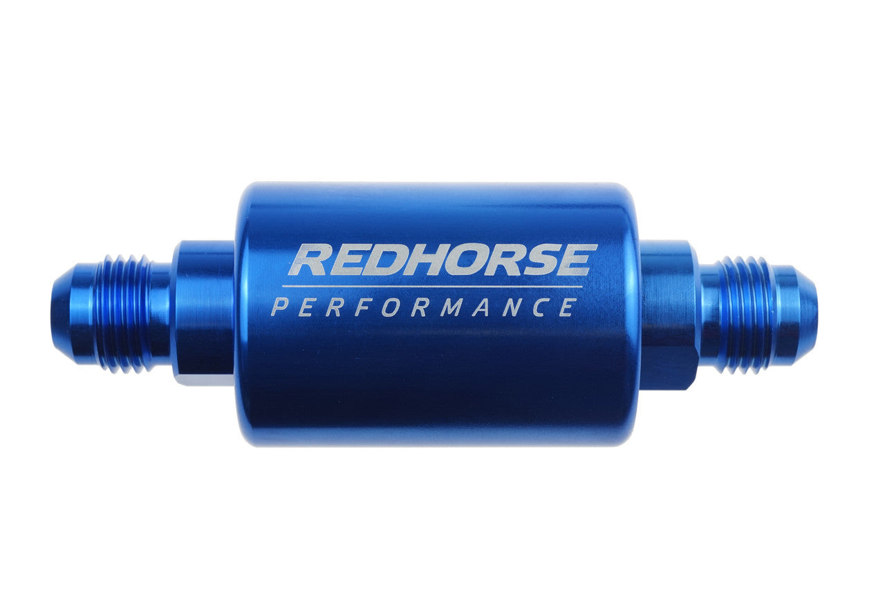 8AN Fuel Filter- Blue